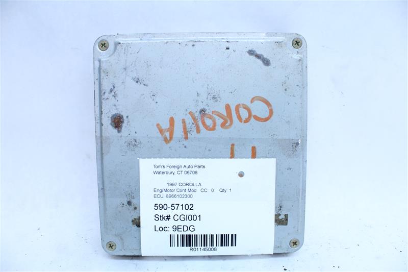 ECU ECM COMPUTER Corolla 1996 96 1997 97 Auto - 1145008