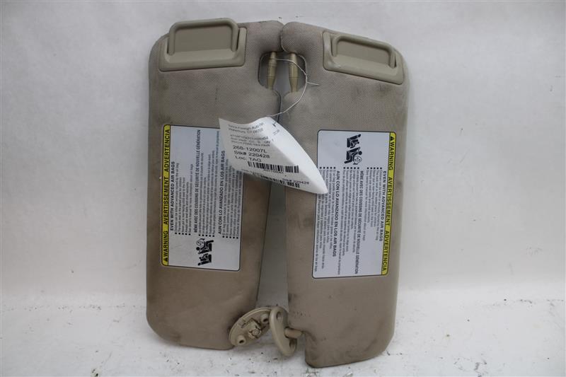 INTERIOR SUN VISORS Toyota Camry 12 13 14 15 16 17 Left - 1158061