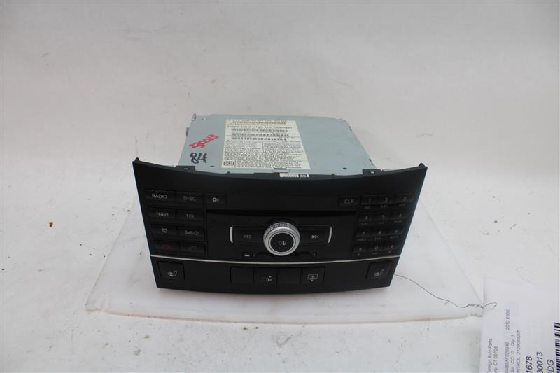 RADIO CONTROL Mercedes-Benz E350 E550 E63 2010 10 2011 11 - 1165076 ...