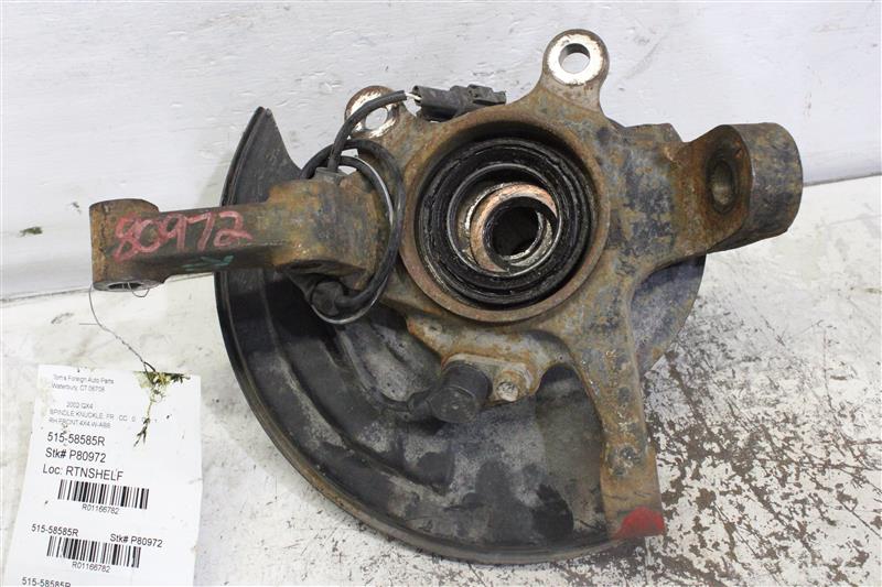 FRONT SPINDLE QX4 Pathfinder 98 99 00 01 02 03 04 Right - 1166782