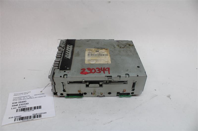 RADIO Honda Accord 2004 04 05 06 07 AM FM 6 CD - 1302144