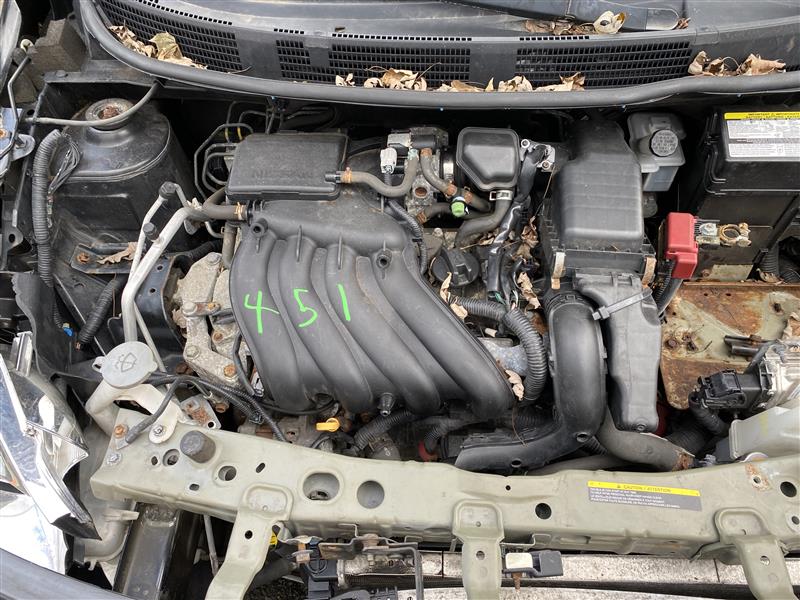 ENGINE MOTOR Nissan Versa 2013 13 1.6L VIN C - 1314554