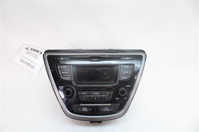 RADIO Hyundai Elantra 2013 13 - 1324527