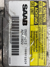 Load image into Gallery viewer, AIR BAG COMPUTER SAAB 9-5 1999 99 2000 00 2001 01 - NW37401
