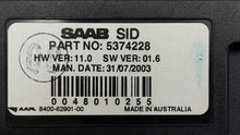 Load image into Gallery viewer, Info-Gps Screen  SAAB 9-5 2004 - NW105851

