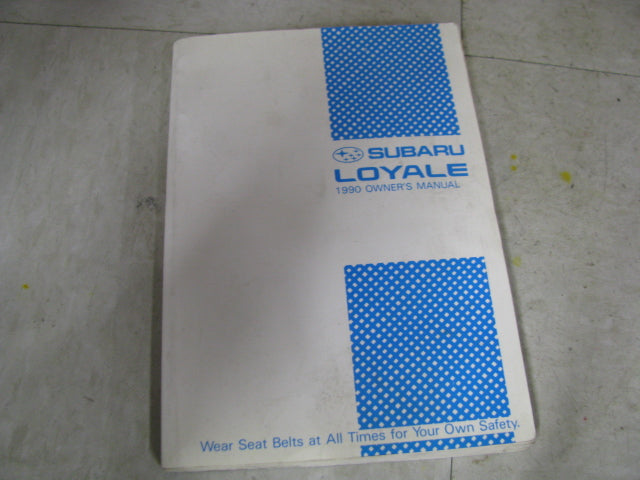 OWNERS MANUAL Loyale 1990 90 - 330051