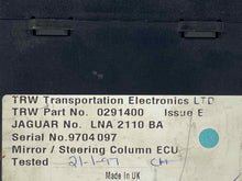 Load image into Gallery viewer, Computer Jaguar XJ6 1997 - NW33264
