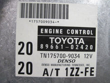 Load image into Gallery viewer, ECU ECM COMPUTER TOYOTA COROLLA 1998 AUTO CALI 3SPD - 461694
