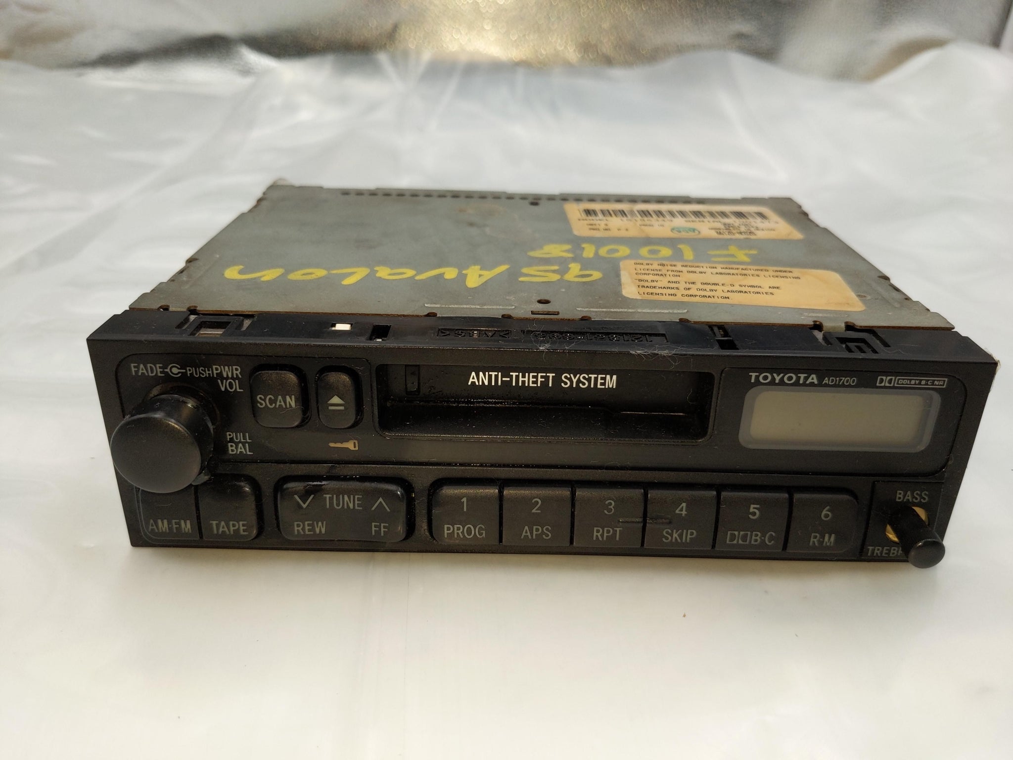 Radio Toyota Avalon 1995 95 1996 96 1997 97 - NW139823 – Tom's