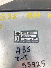 Load image into Gallery viewer, ABS Computer G35 2005 05 - NW31252

