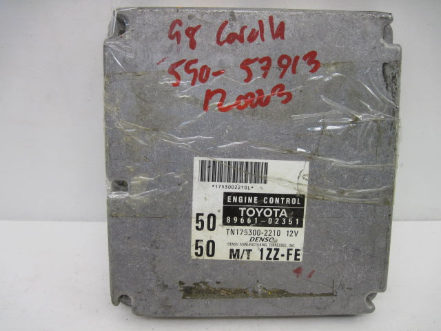 ECU ECM COMPUTER Corolla 1998 98 Manual - 672517