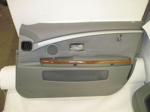 FRONT INTERIOR DOOR TRIM PANEL BMW 750Li 2006 06 - 684086