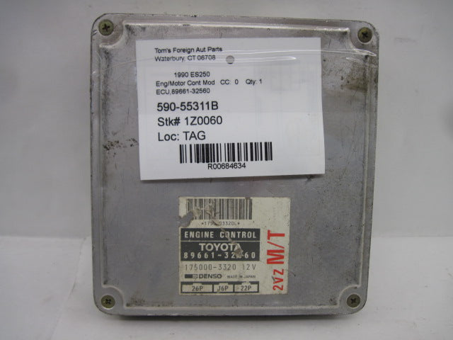 ECU ECM COMPUTER Camry ES250 1990 90 1991 91 - 684634