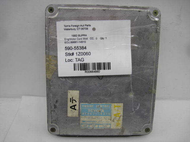ECU ECM COMPUTER Supra 1989 89 1990 90 1991 91 1992 92 1993 93 Auto - 684660