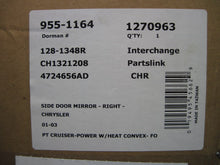 Load image into Gallery viewer, SIDE VIEW MIRROR PT Cruiser 2001 01 02 03 04 Power Right - 742755
