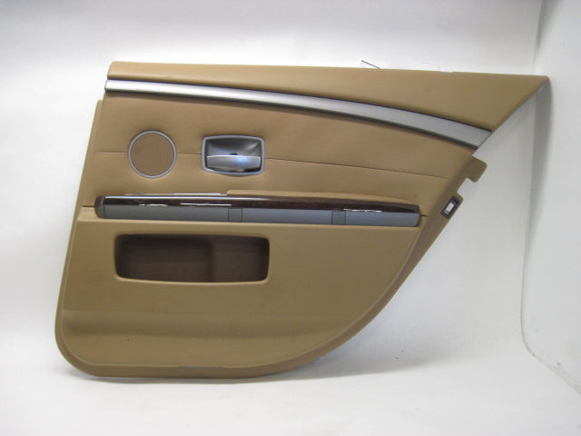 REAR INTERIOR DOOR TRIM PANEL BMW 750i 2006 06 - 781046