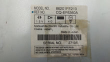 Load image into Gallery viewer, Radio Saab 9-2X 2005 05 2006 06 AM FM 6 cd unit - NW139639
