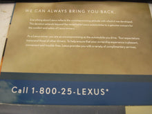 Load image into Gallery viewer, OWNERS MANUAL Lexus ES350 2007 07 - 822549
