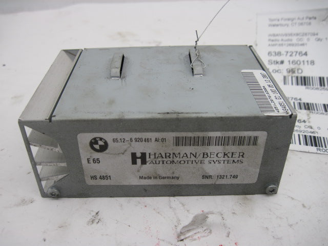 AMPLIFIER BMW 528i 535i 550i 2010 10 - 825935