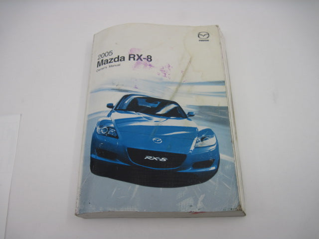 OWNERS MANUAL Mazda RX-8 2005 05 - 836214