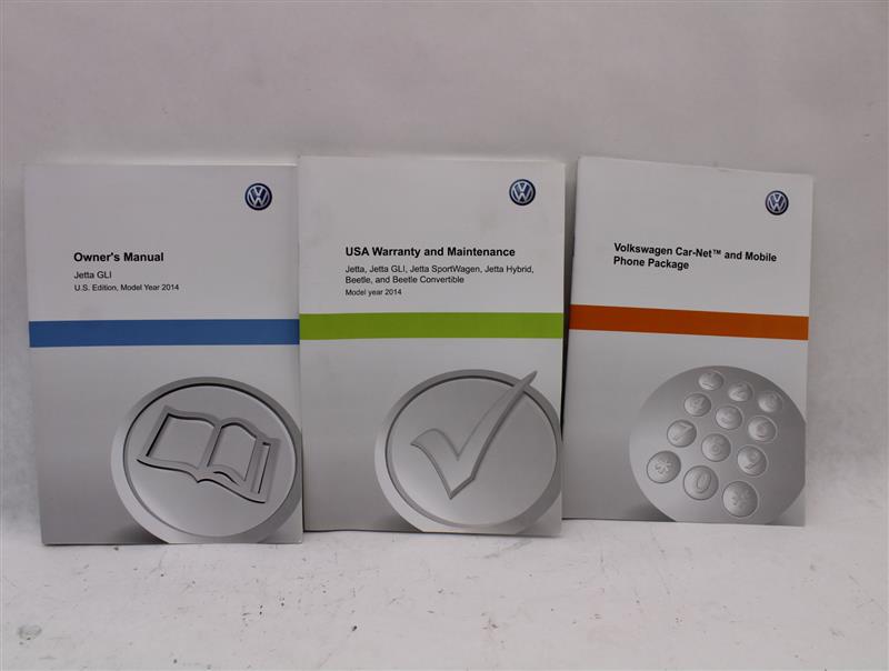 OWNERS MANUAL Volkswagen Jetta 2014 14 - 858519