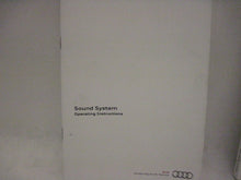 Load image into Gallery viewer, OWNERS MANUAL Audi A4 2012 12 - 858954
