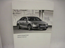 Load image into Gallery viewer, OWNERS MANUAL Audi A4 2012 12 - 858954
