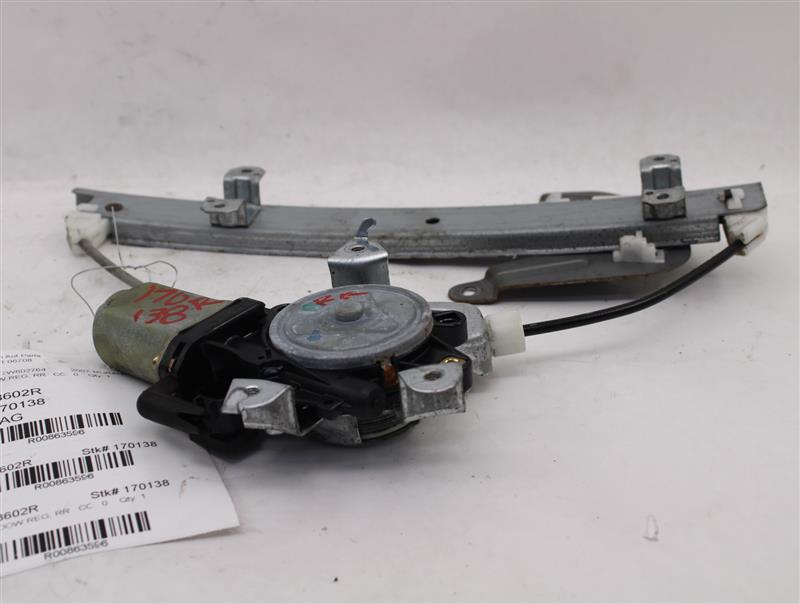 Rear Window Regulator Nissan Murano 2003 03 2004 04 2005 05 06 07 Right - 863596