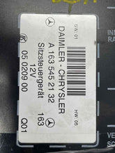 Load image into Gallery viewer, SEAT MODULE ML320 ML430 ML55 1998 98 99 00 01 - 04 05 - NW35285
