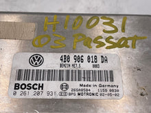 Load image into Gallery viewer, ECU ECM COMPUTER VW Passat 2003 03 4cyl - NW62881
