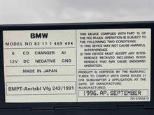 Load image into Gallery viewer, CD CHANGER BMW 850i 328i 840i 318i 1996 96 1997 97 98 - NW136508
