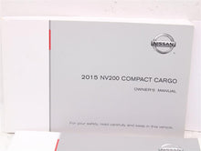 Load image into Gallery viewer, OWNERS MANUAL Nissan NV200 2015 15 - 924144
