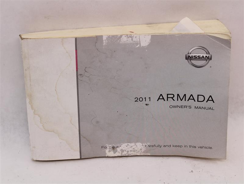 OWNERS MANUAL Nissan Armada 2011 11 - 934243