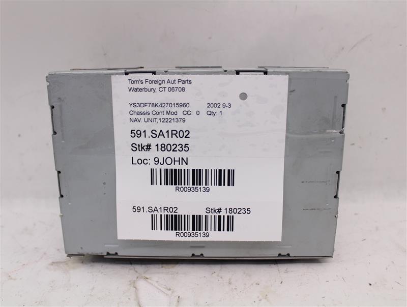 MISCELLANEOUS COMPUTER Saab 9-3 2002 02 MATCH NUMBERS - 935139