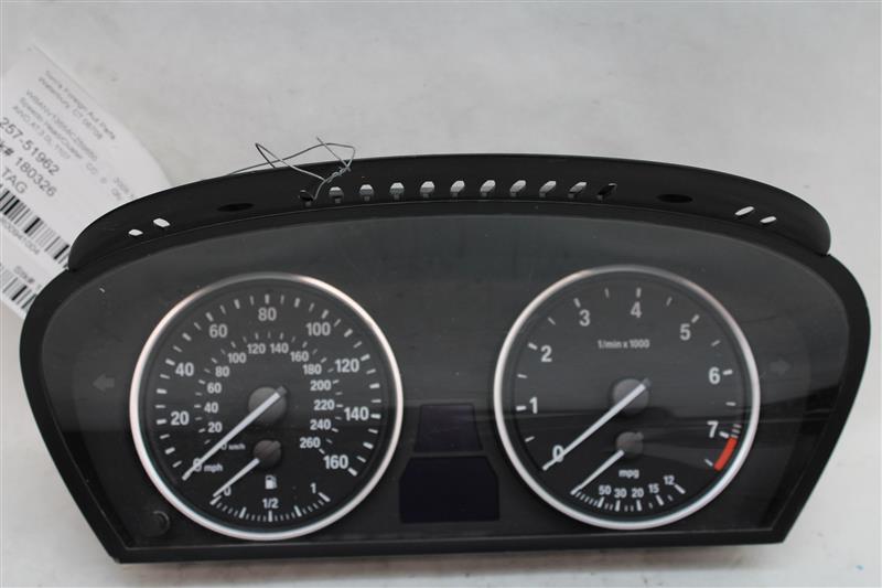 SPEEDOMETER CLUSTER 528i 535i 2008 08 2009 09 2010 10 - 941004