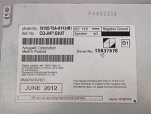 Load image into Gallery viewer, RADIO Honda CR-V 2012 12 2013 13 2014 14 - 944402
