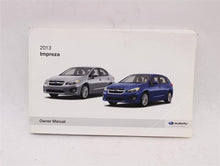 Load image into Gallery viewer, OWNERS MANUAL Subaru Impreza 2013 13 - 953683
