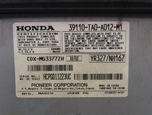 Load image into Gallery viewer, RADIO Honda Accord 2008 08 2009 09 - 958120
