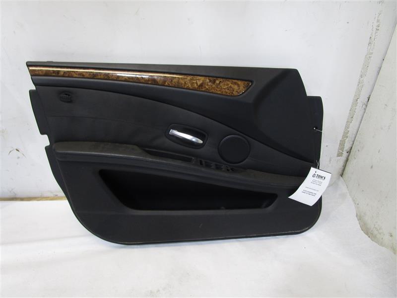 FRONT INTERIOR DOOR TRIM PANEL 535I 2008 08 - 958655