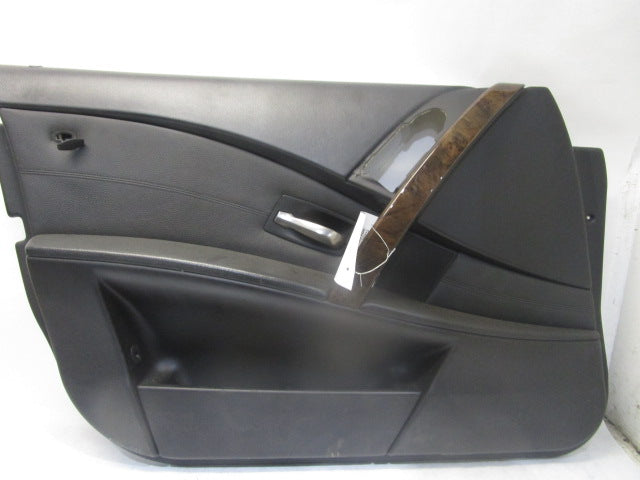 FRONT INTERIOR DOOR TRIM PANEL BMW 525i 2006 06 - 960550
