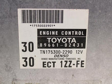 Load image into Gallery viewer, ECU ECM COMPUTER TOYOTA COROLLA 1998 AUTO CALI 4SPD - 972786
