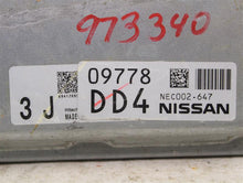Load image into Gallery viewer, ECU ECM COMPUTER Nissan Murano Murano Cross Cabriolet 2012 12 - 973340
