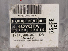 Load image into Gallery viewer, ECU ECM COMPUTER TOYOTA SOLARA CAMRY 00 01 AUTO 4 CYL - 973358
