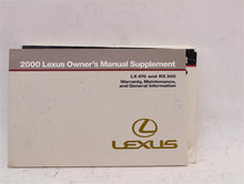 Load image into Gallery viewer, OWNERS MANUAL Lexus RX300 2000 00 - 974589
