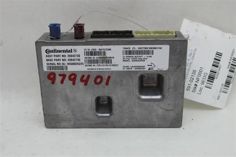 ONSTAR CONTROL MODULE COMPUTER Lacrosse Regal SRX Camaro Allure 10-11 - 979401