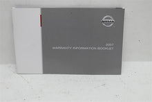 Load image into Gallery viewer, OWNERS MANUAL Nissan Xterra 2007 07 - 980884
