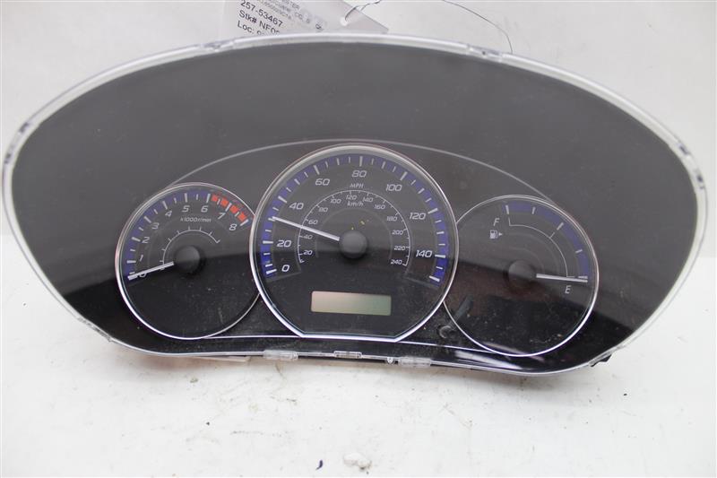 SPEEDOMETER CLUSTER Forester 2010 10 Auto - 984757