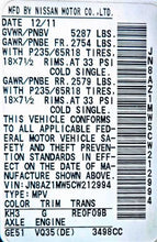 Load image into Gallery viewer, REAR WIPER MOTOR Murano Murano Cross Cabriolet 2009-2014 - CTL299444
