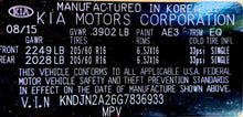 Load image into Gallery viewer, Rear Wiper Motor Kia Soul 2016 - CTL300950
