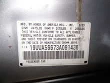 Load image into Gallery viewer, ECU ECM COMPUTER ACURA TL 2002 2003 3.2 V6 CALI - NW58675
